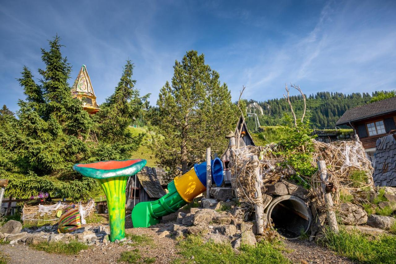 The Swiss Paradise 2 Apartment With Garden, Whirlpool, And Mountain Panorama Wirzweli Exterior foto