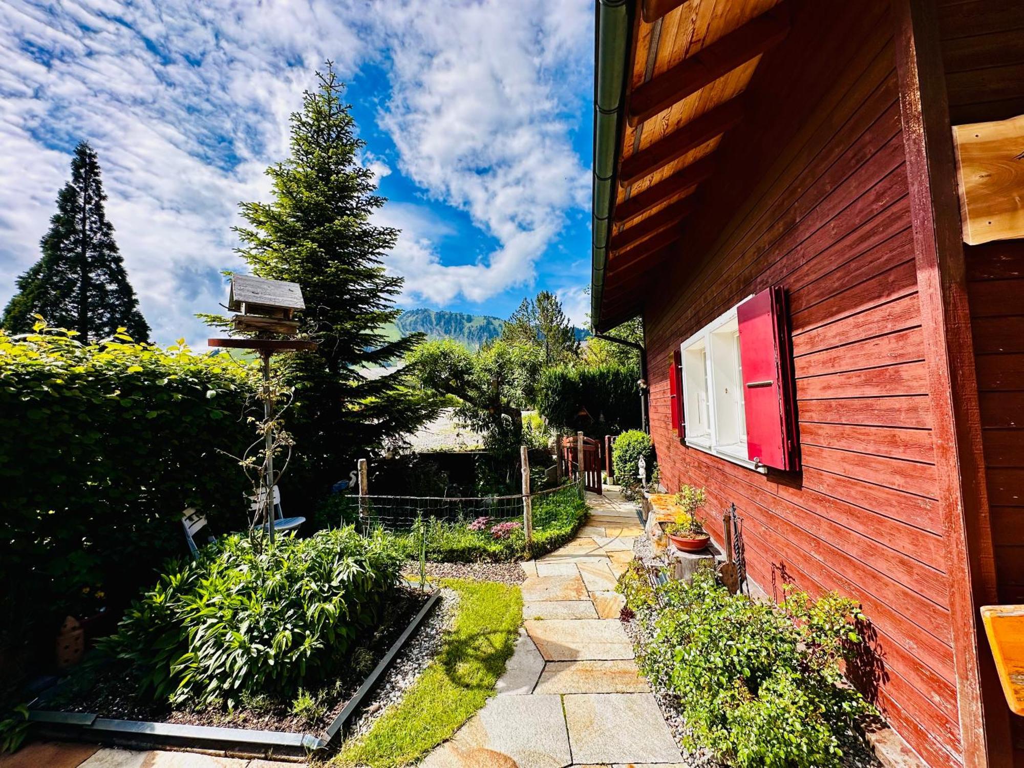 The Swiss Paradise 2 Apartment With Garden, Whirlpool, And Mountain Panorama Wirzweli Exterior foto