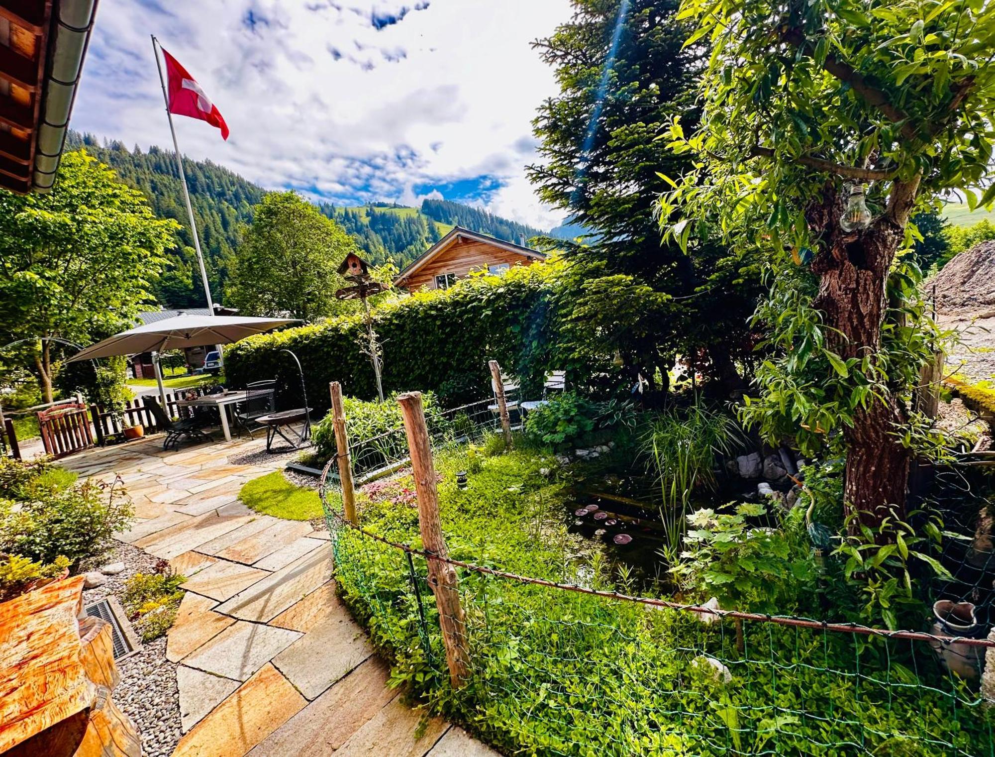 The Swiss Paradise 2 Apartment With Garden, Whirlpool, And Mountain Panorama Wirzweli Exterior foto